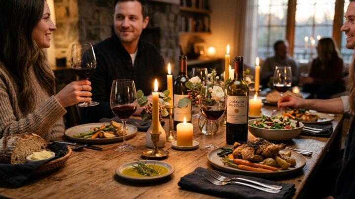 Sådan planlægger du en perfekt vinaften derhjemme