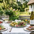Sommerkokken: nem dansk madplan med vindrikke