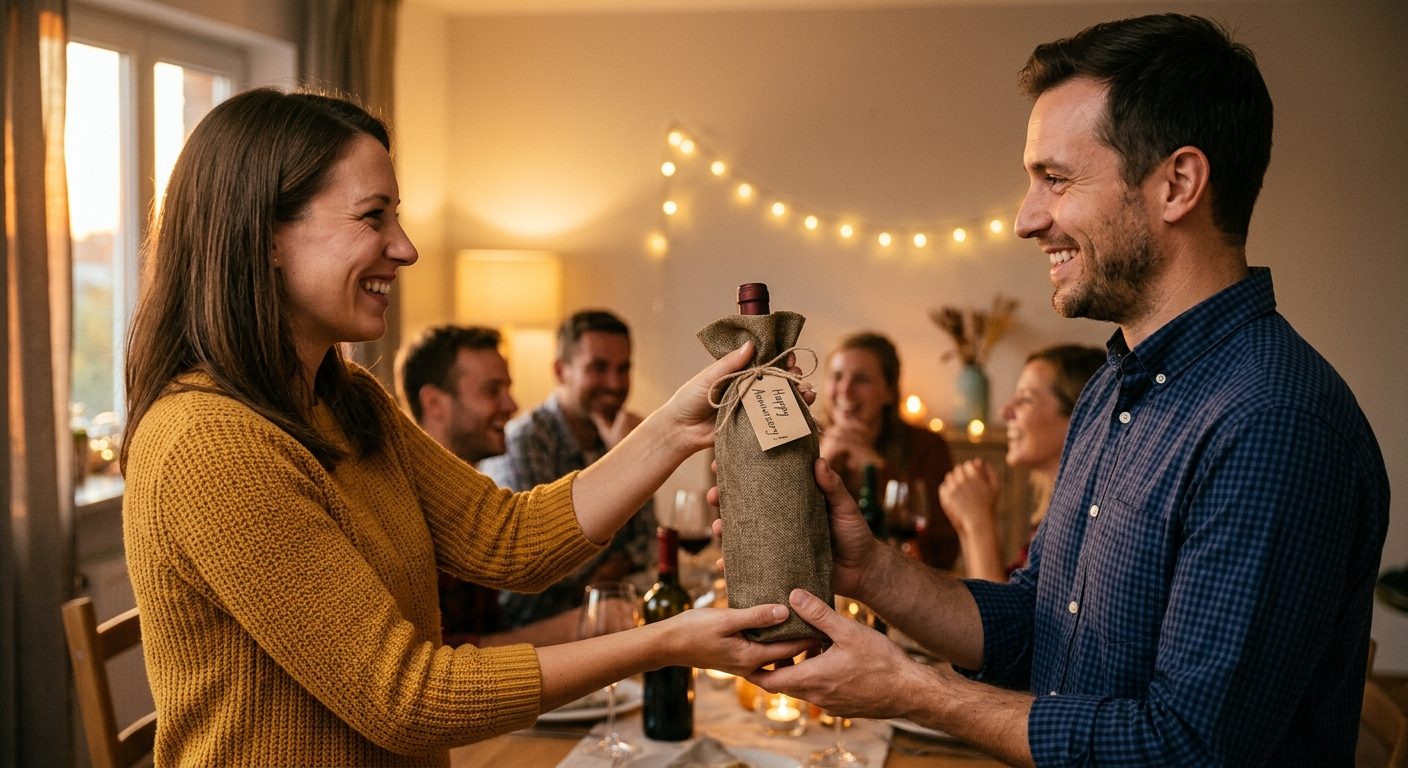 Giveriet med vin: hvornår og hvordan du giver vin som gave